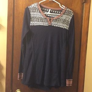 Pink blush maternity long sleeve